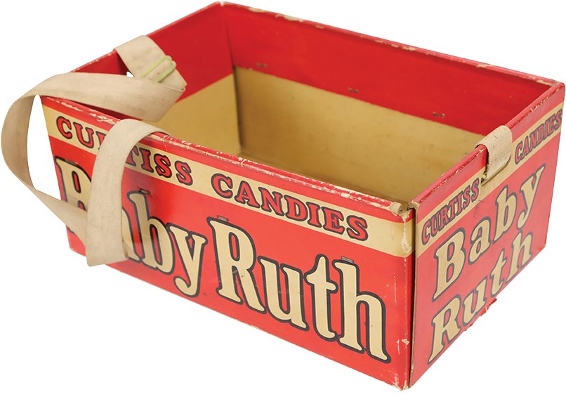 Stadium Artifacts - 1930s Baby Ruth Stadium Vendor Tray