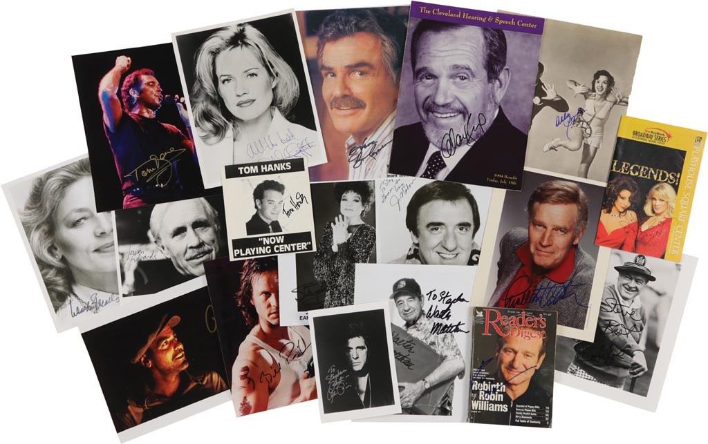 - Movies, TV, Theater & Entertainment Autograph Lot (640+)