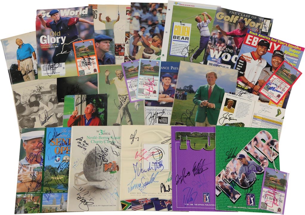 - Massive Golf Autograph Collection (600+)