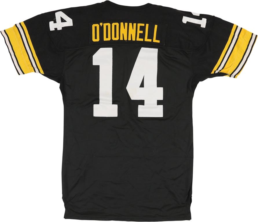 The Pittsburgh Steelers Game Worn Jersey Archive - 1990 Neil O'Donnell Game Worn Pittsburgh Steelers Jersey