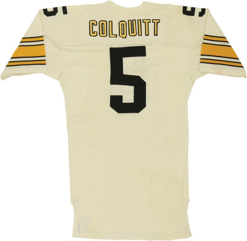 The Pittsburgh Steelers Game Worn Jersey Archive - 1979 Craig Colquitt Game Worn Pittsburgh Steelers Jersey