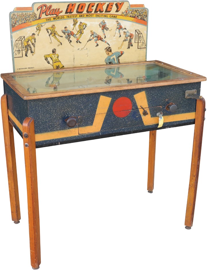 Hockey - 1930's "Play Hockey" Coin Operated Game by Mutoscope