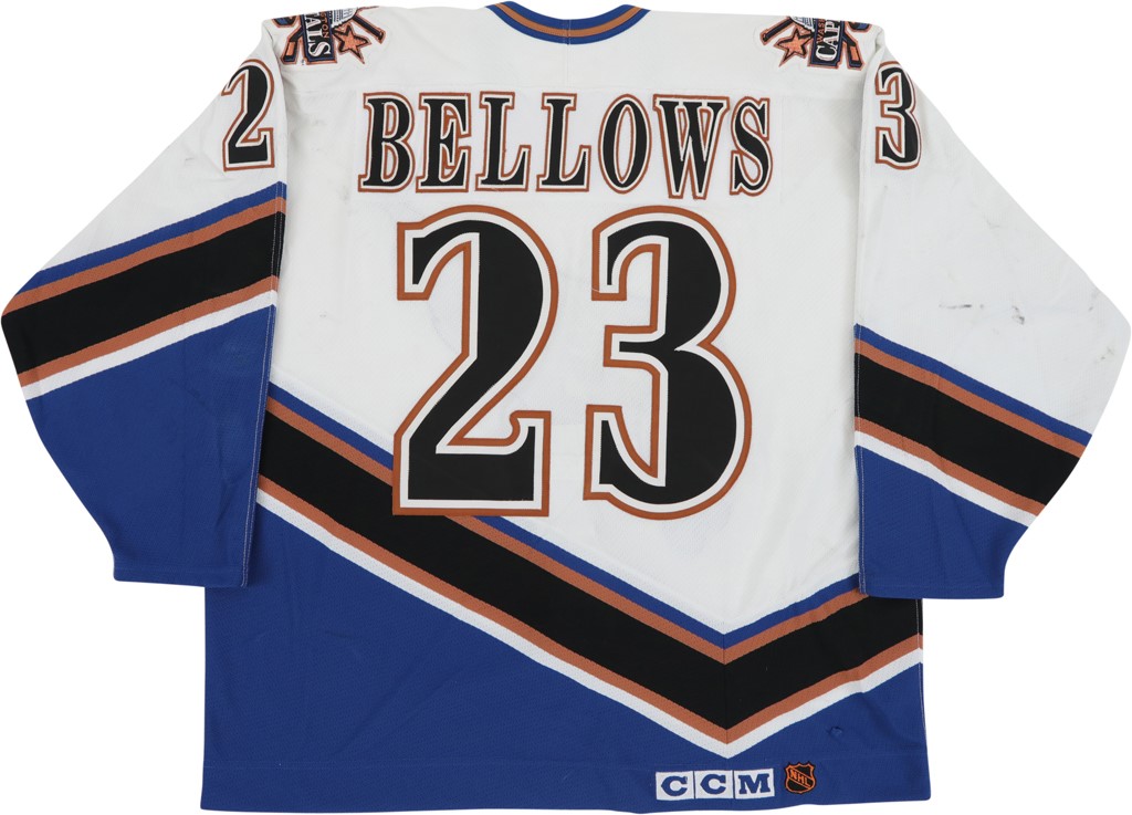 Hockey - Circa 1997-98 Brian Bellows Washington Capitals Game Worn Jersey
