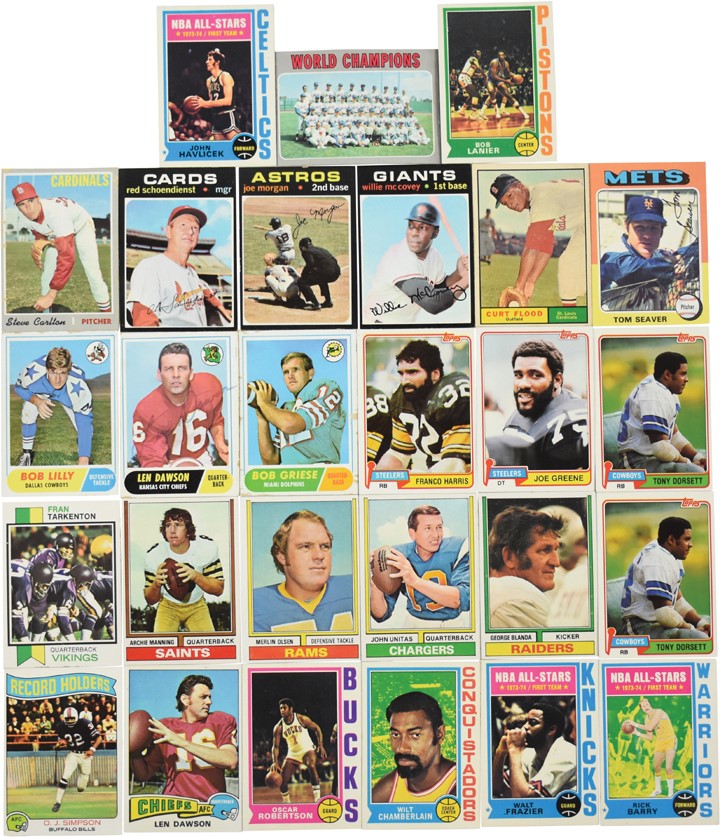 - 1950s-70s Sports Card Collection