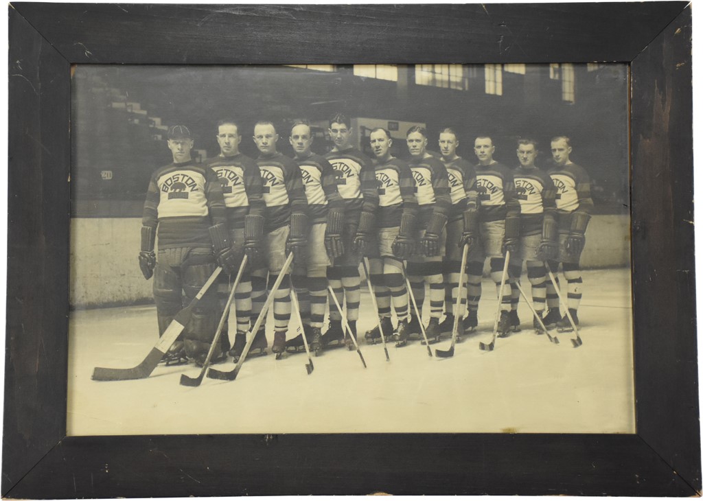 Hockey - 1926-27 Boston Bruins Team Photo from Milt Schmidt Estate
