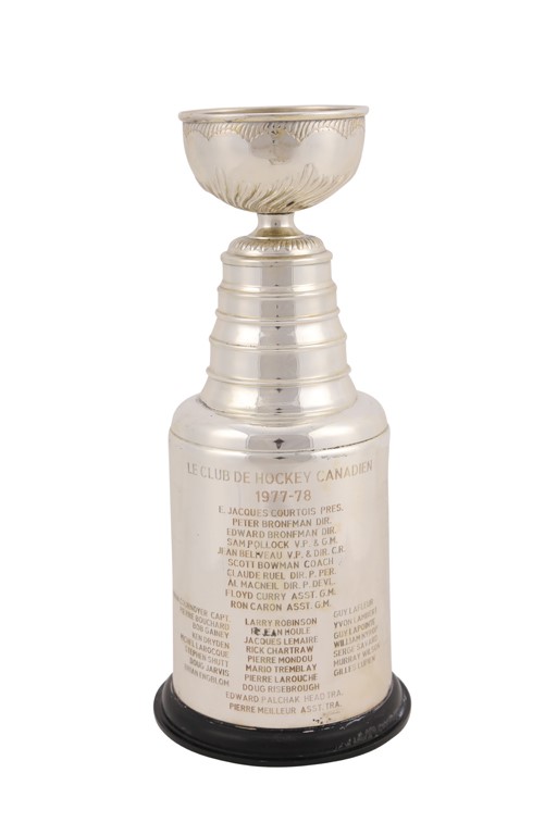 Hockey - 1977-78 Stanley Cup Trophy from Eddy Palchak