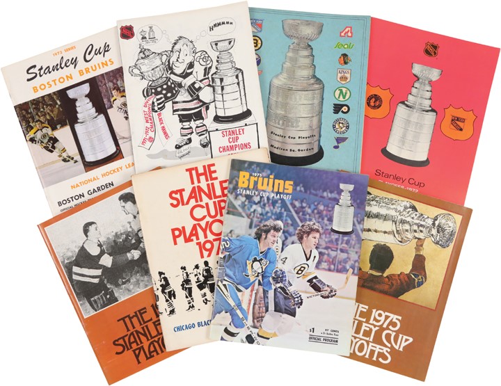 Hockey - 1970s Stanley Cup Programs Find (100+)