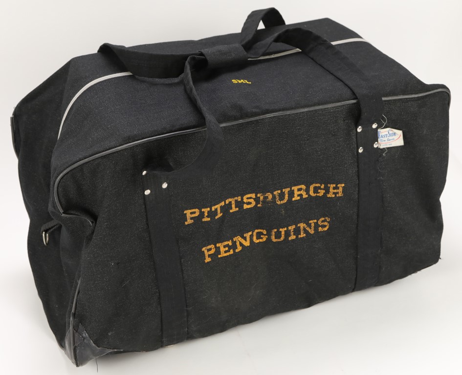 Hockey - 1980s Pittsburgh Penguins NHL Equipment Bag