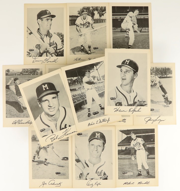 - 1953-1957 Spic & Span Milwaukee Braves Near Complete Set (13)