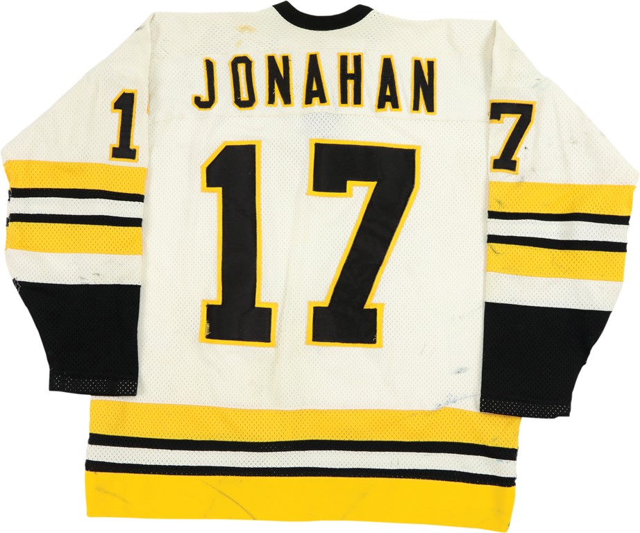 Hockey - Late 1970s Stan Johnathan Boston Bruins Game Worn Jersey