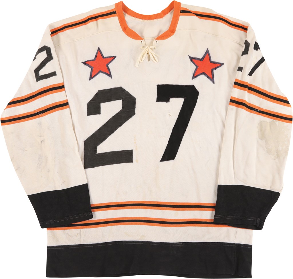 Hockey - 1969 Frank Mahovlich NHL All-Star Game Worn Jersey - MVP and Two Goal Performance!
