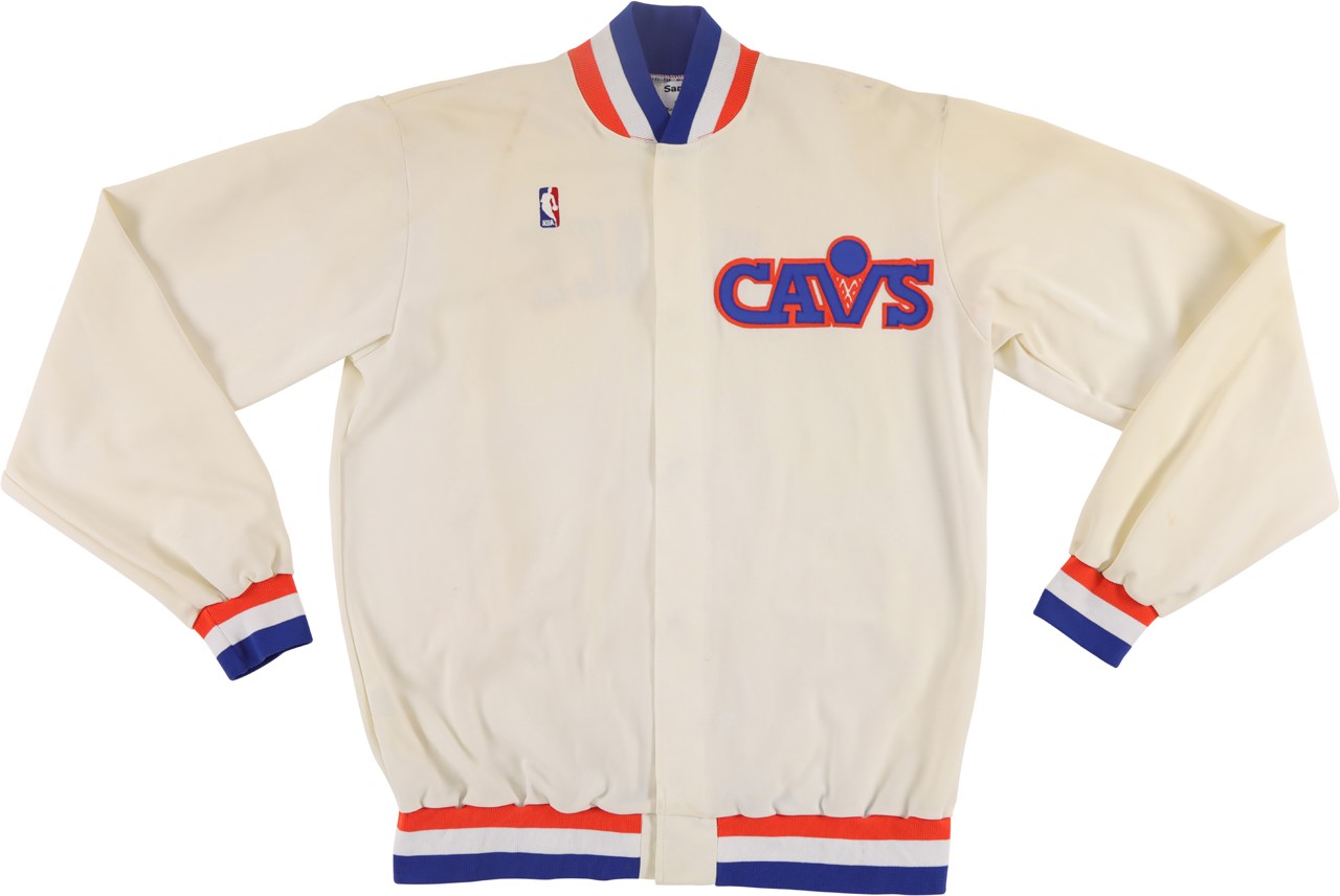 1988 Larry Nance Cleveland Cavaliers Game Worn Warmup Suit