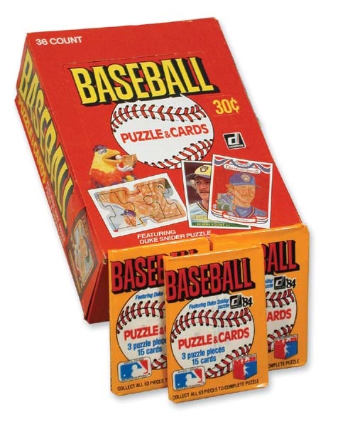 - 1984 Donruss Baseball Wax Boxes (5)