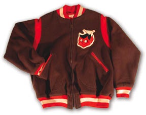 Baseball Equipment - 1940's St. Louis Browns Player's Jacket