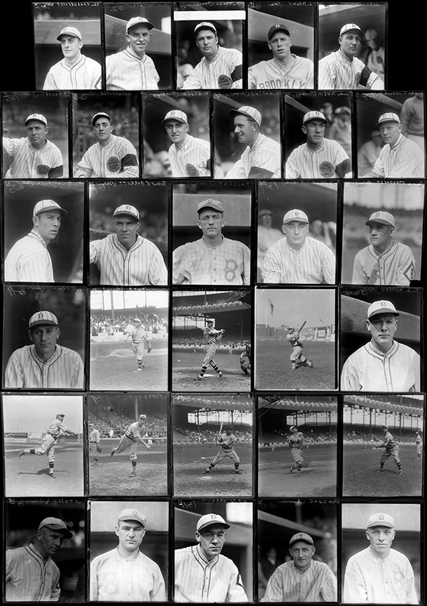 1920s Brooklyn Dodgers Glass Plate Negatives by Charles Conlon (31)