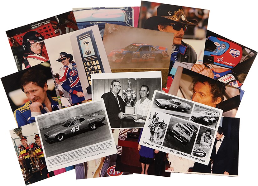 Olympics and All Sports - Large Collection of Richard Petty and NASCAR Original Photographs (500+)
