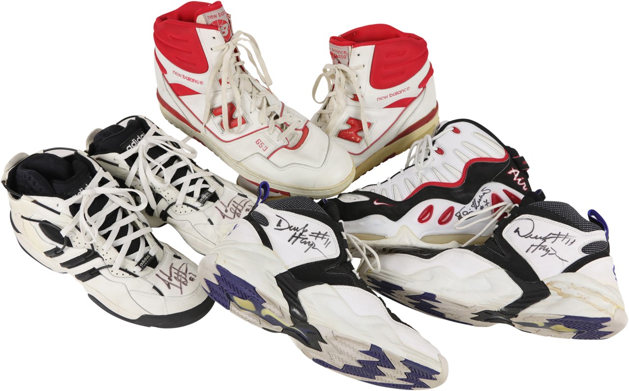- Basketball Stars Game Worn Sneaker Collection (14)