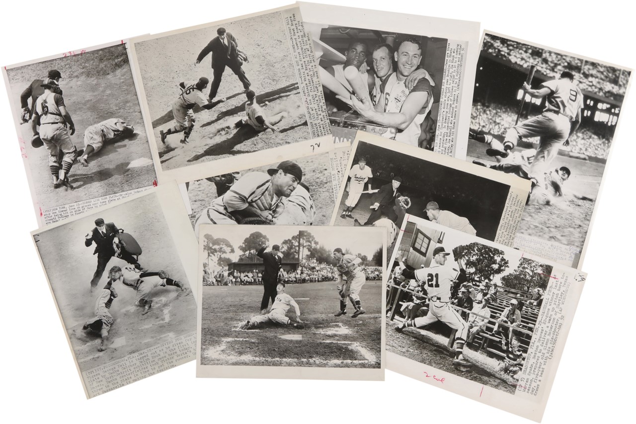 Vintage Sports Photographs - 1930s & '40s Baseball Wire Photos Originally from Baseball Magazine (95)