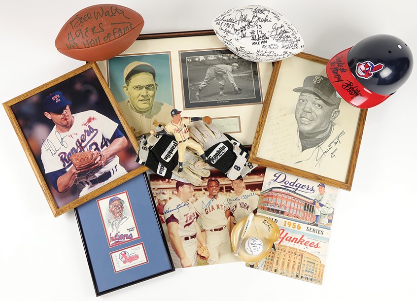 Extensive Multi-Sport Collection with Autographs, Game Worn Memorabilia and More