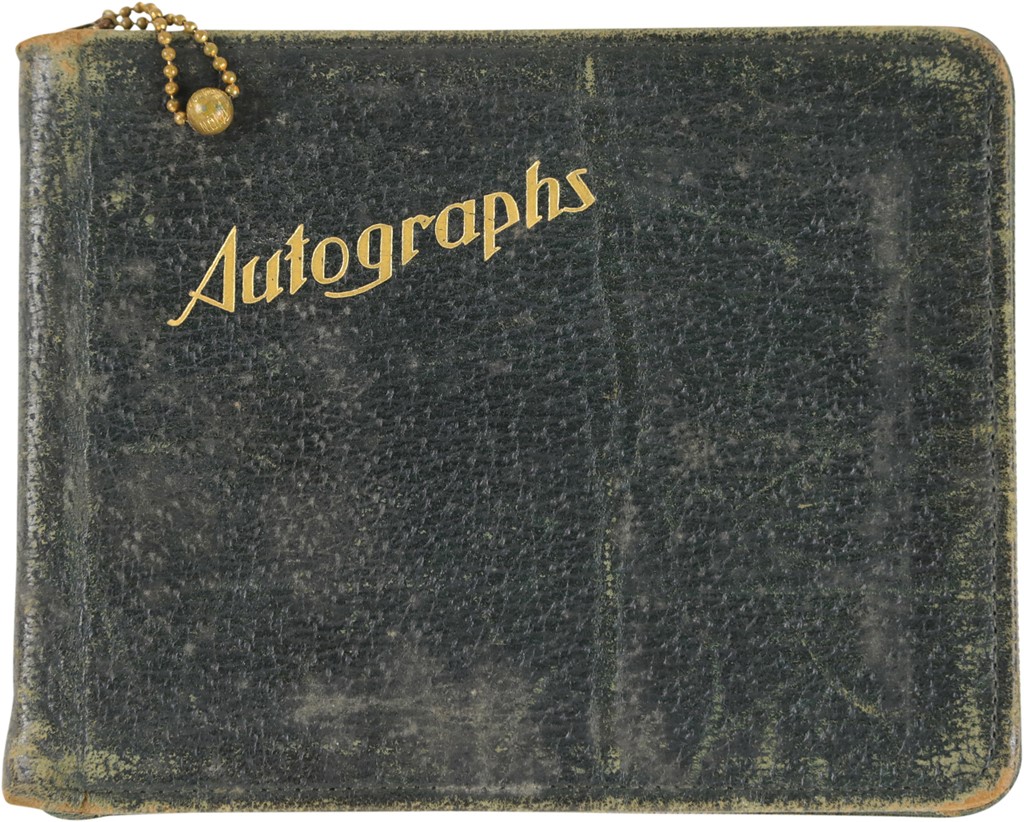 Ruth and Gehrig - The Stork Club Autograph Book with Babe Ruth & Joe DiMaggio Together - A Who's Who of 1940s-50s Manhattan Elite (PSA)