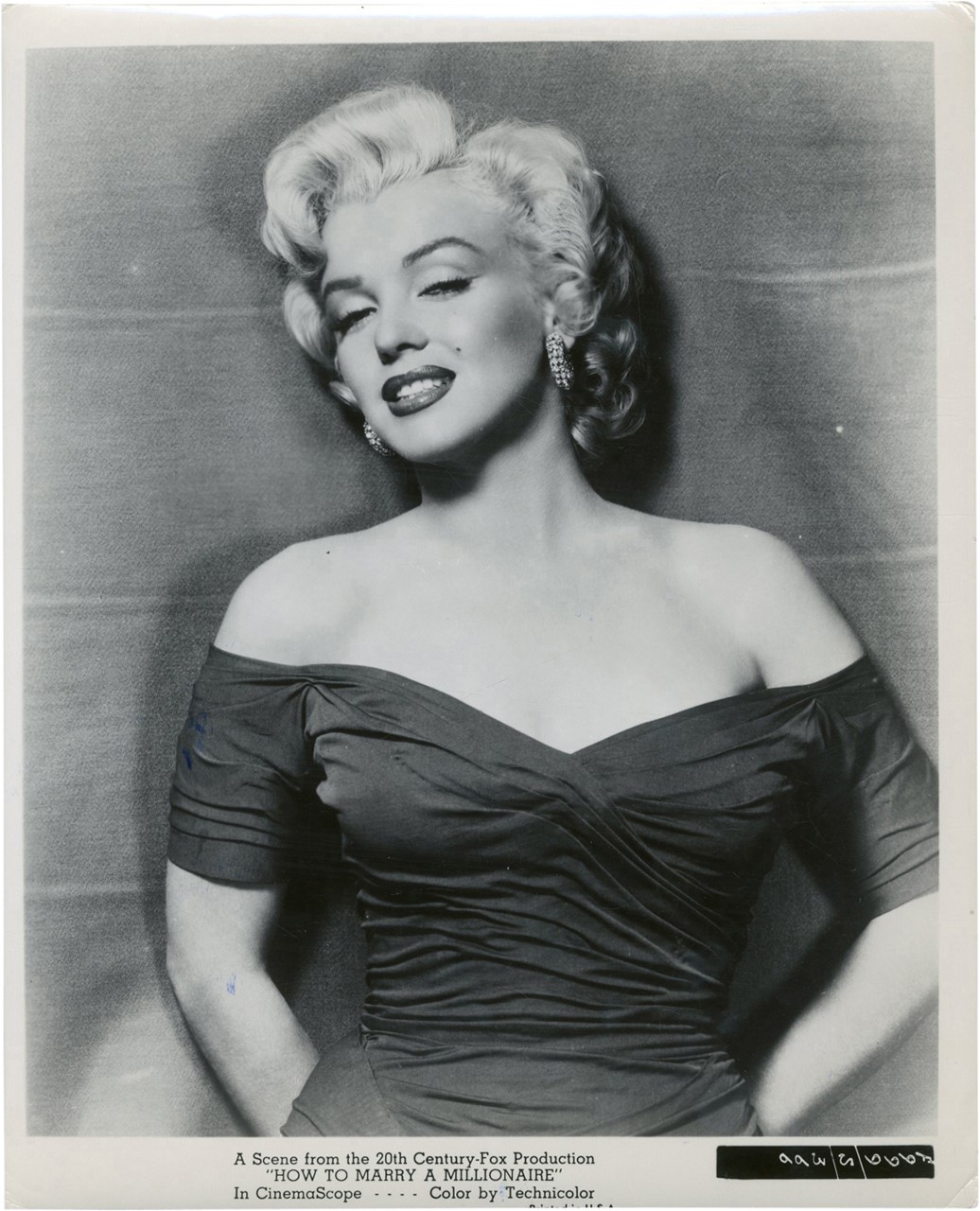 - Marilyn Monroe "How to Marry a Millionaire" Photograph (PSA Type I)