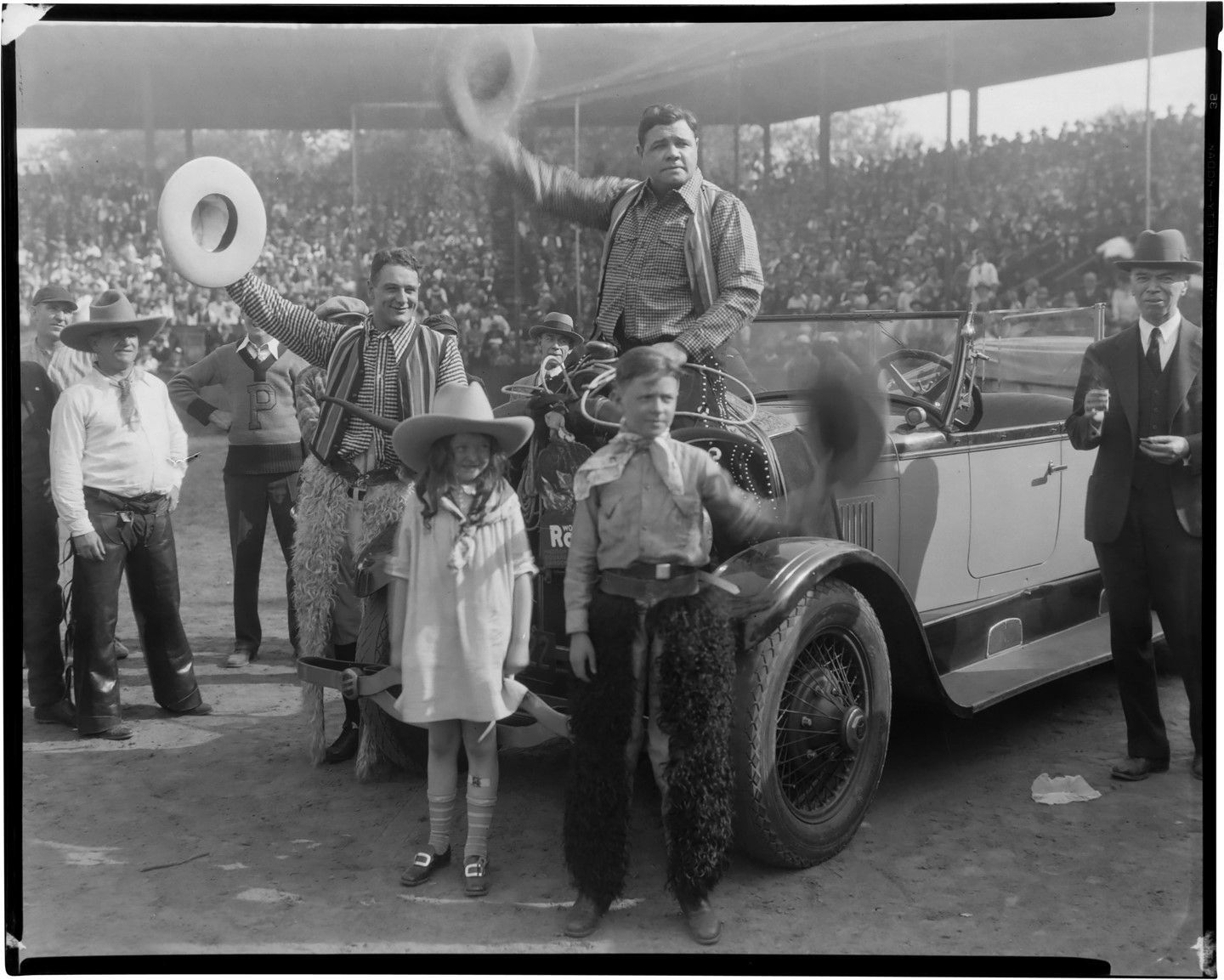 - 1928 Babe Ruth and Lou Gehrig Barnstorming Tour Original Negative