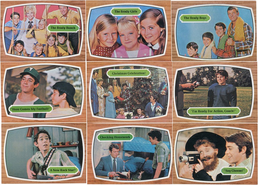 Non-Sports Cards - 1971 Brady Bunch Topps Complete Set (88)