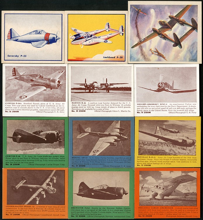Non-Sports Cards - Large Collection of Airplane Cards (272)