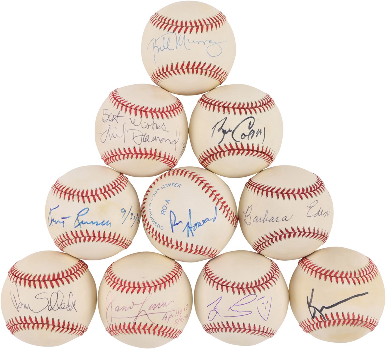 Baseball Autographs - Hollywood & Pop Culture In-Person Signed Baseball Collection from MLB Scout (25)