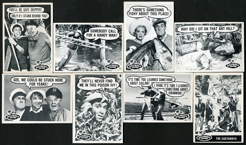 Non-Sports Cards - 1965 Topps Gilligan's Island Near-Complete Set (53/55)