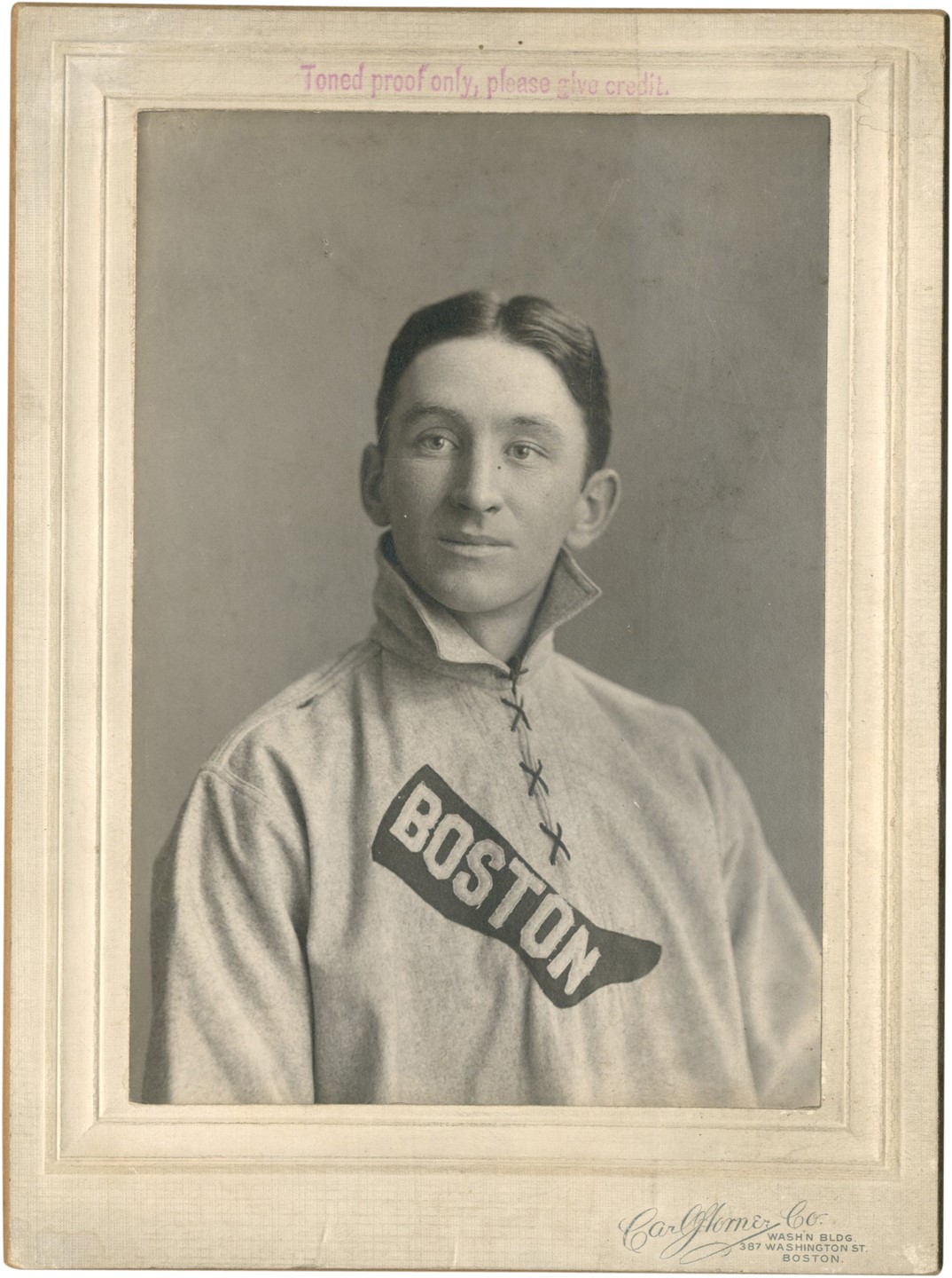 Pat Donahue Boston Red Sox Photograph by Carl Horner (Used For 1909 T204 Ramly Jiggs Donahue Card)