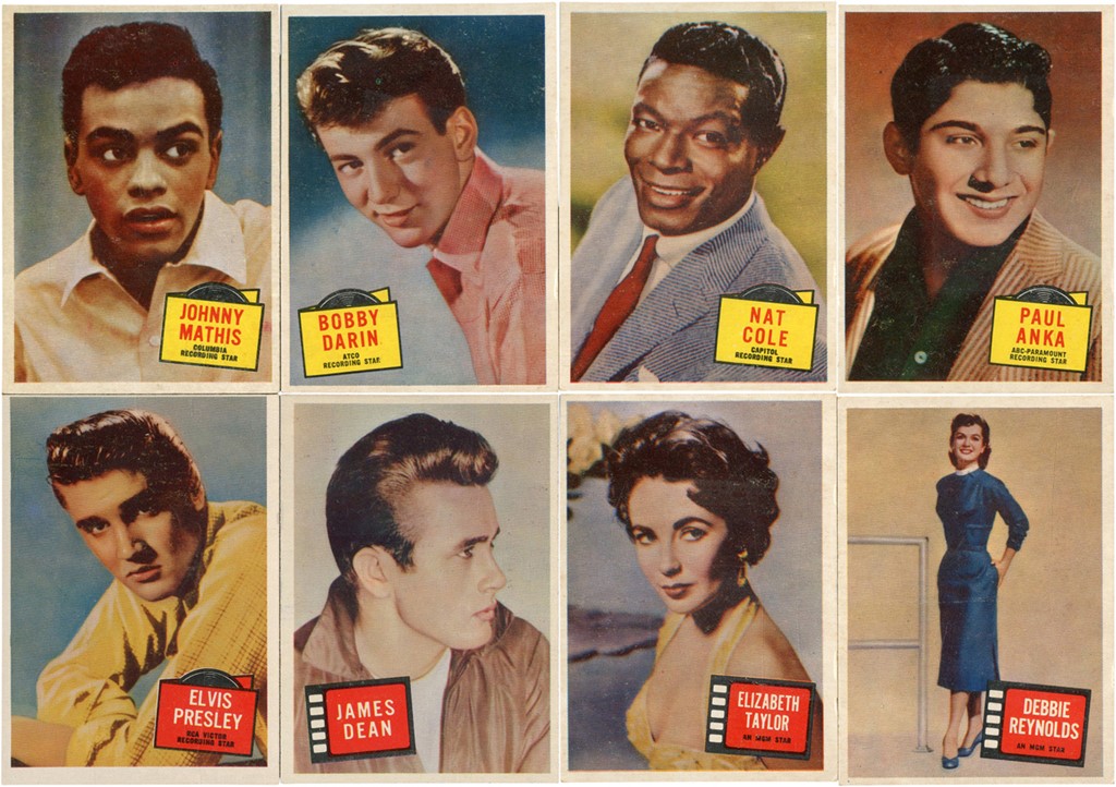 1957 Topps Hit Stars Complete Set (88)