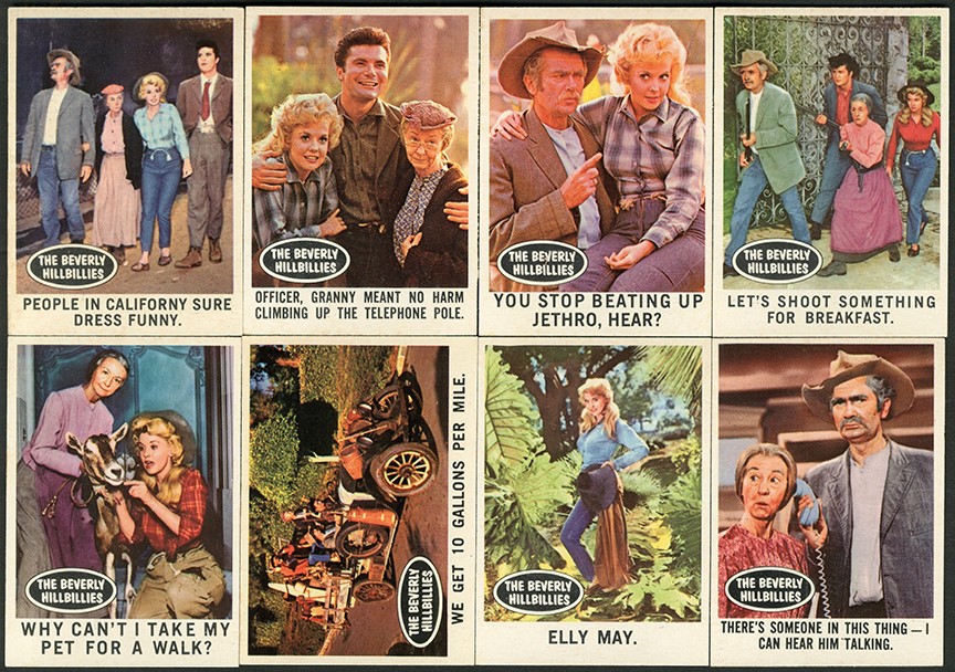 Non-Sports Cards - 1963 Topps Beverly Hillbillies Complete Set (66)