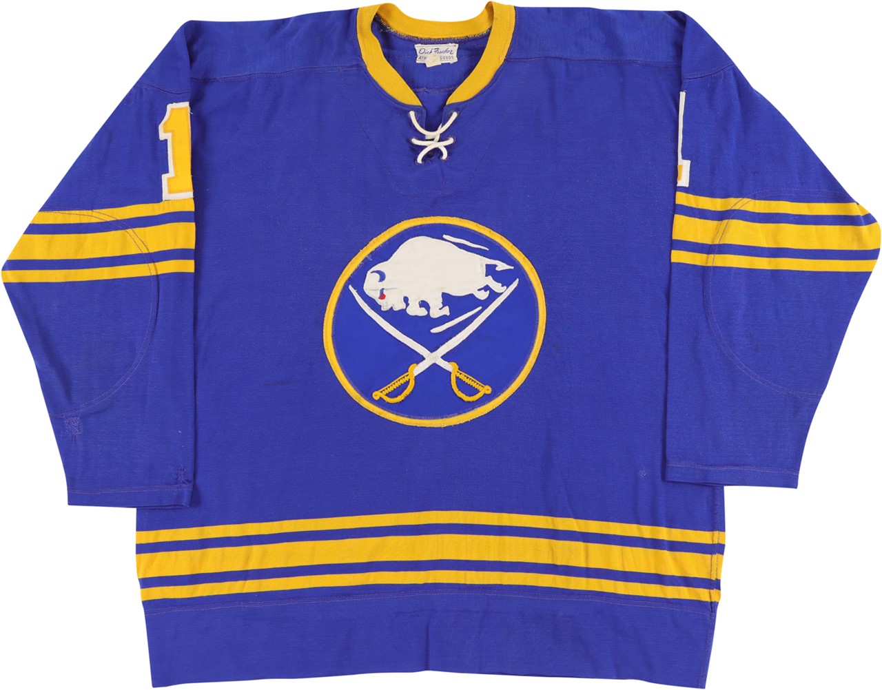 Buffalo Sabres Collection - 1975 Roger Crozier Buffalo Sabres Stanley Cup Finals Game Worn Jersey