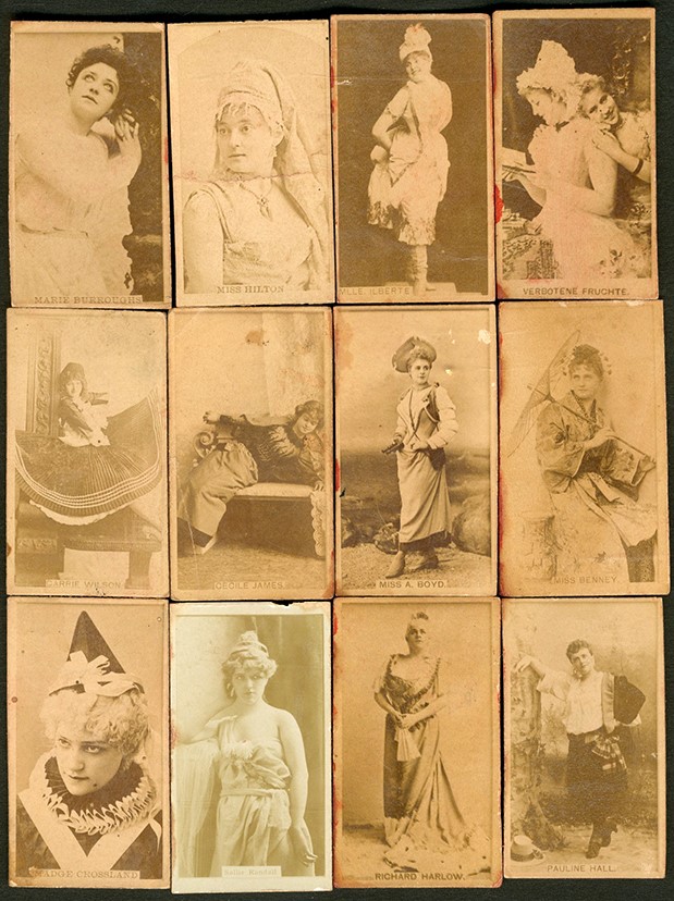 Non-Sports Cards - 1890s N245 Actors and Actresses Card Collection (111)