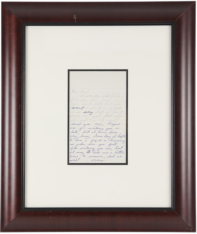 - 1963 Cassius Clay "Next World Champ" Signed Handwritten Letter (PSA)