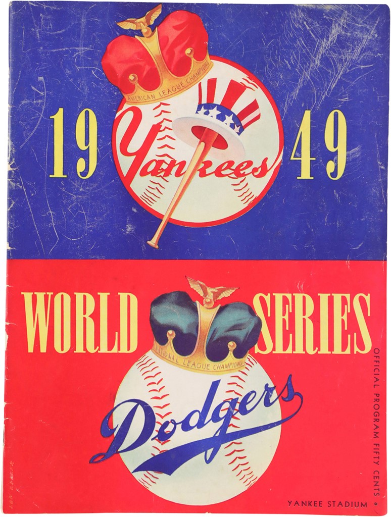 Baseball Autographs - 1949 World Series Program Signed by Herbert Hoover (PSA)