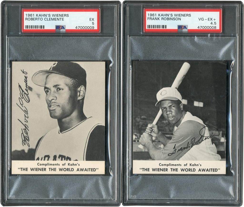 - 1961 Kahn's Wieners Baseball Complete Set (43/43)