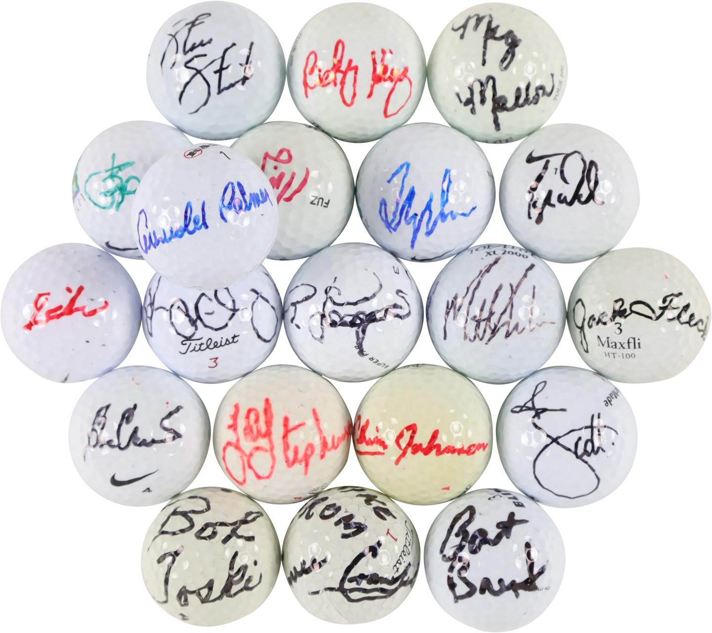 Olympics and All Sports - Signed Golf Ball Collection (116)
