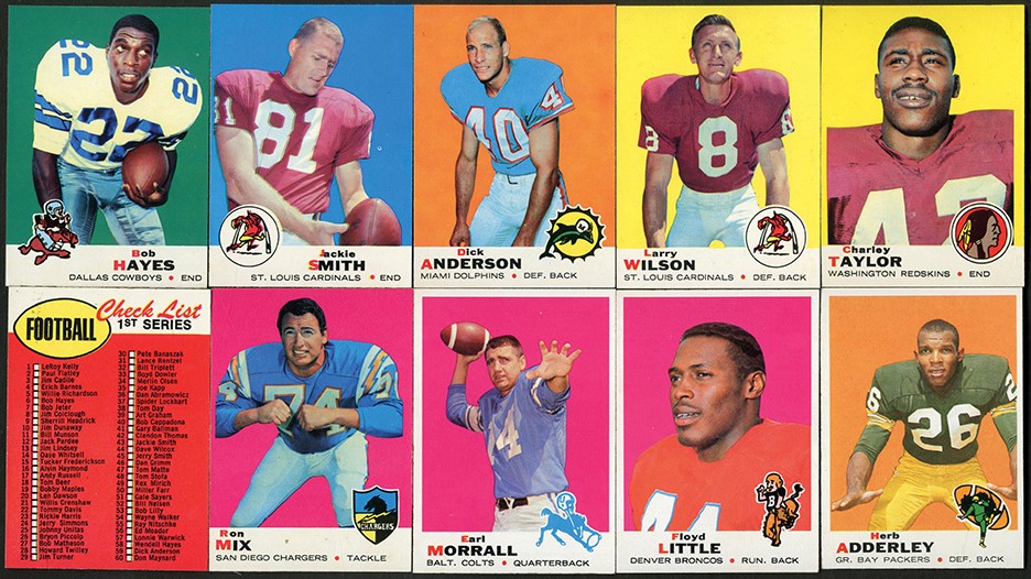 - 1969 Topps Football Card Collection (770)