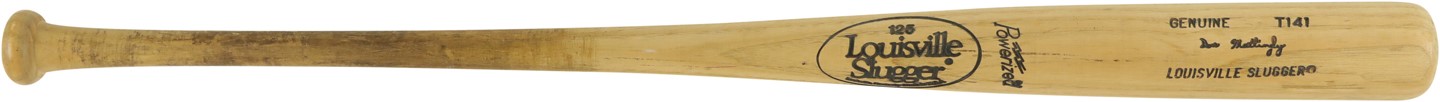 Baseball Equipment - 1986-89 Don Mattingly Game Used Bat (PSA)