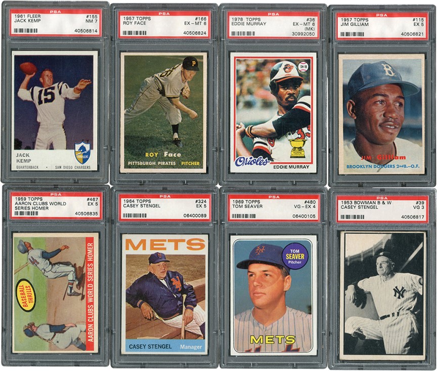 - Multi-Sport Card Collection with HOF Autographs and 1952 Topps (79)
