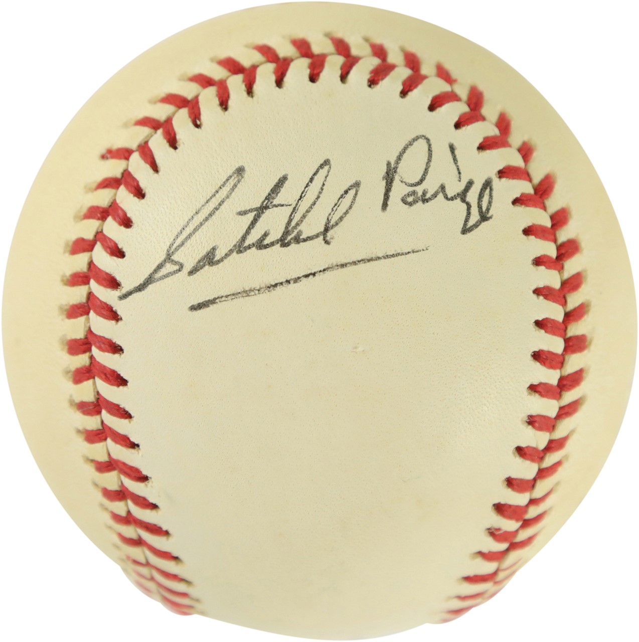 Baseball Autographs - Satchel Paige Single-Signed Baseball (PSA)