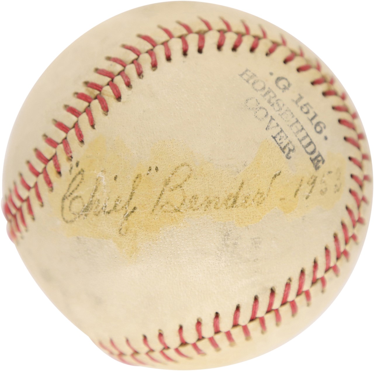 Baseball Autographs - Chief Bender Single-Signed Baseball (JSA)