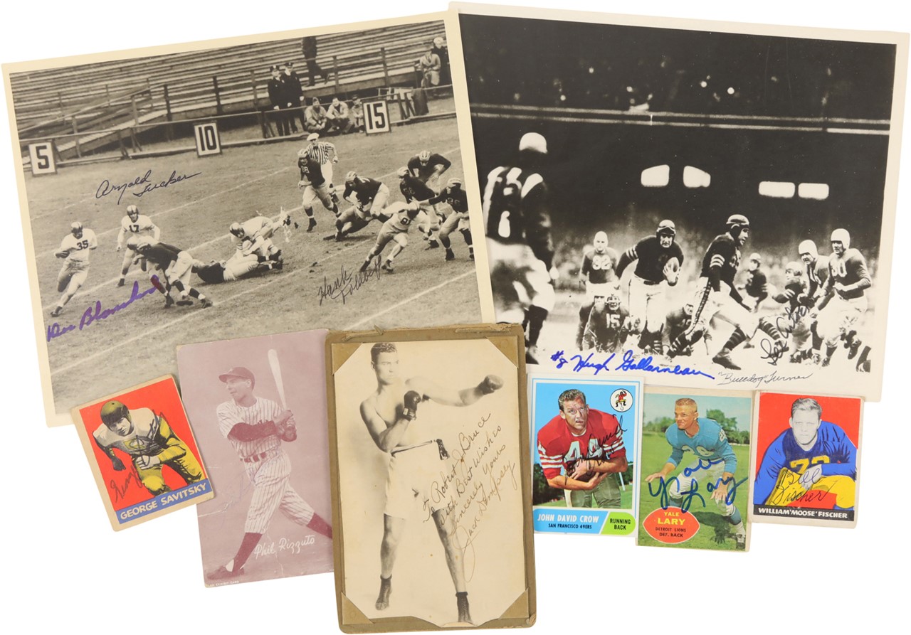 Baseball Autographs - Multi-Sport Autograph Collection with 1948 Leaf Signed Cards (45)