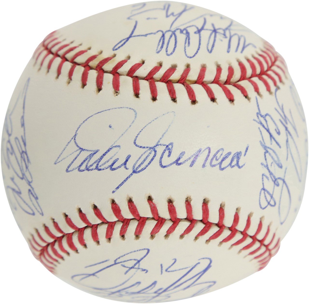 Baseball Autographs - High Grade 2002 World Champion Anaheim Angels Team-Signed Baseball
