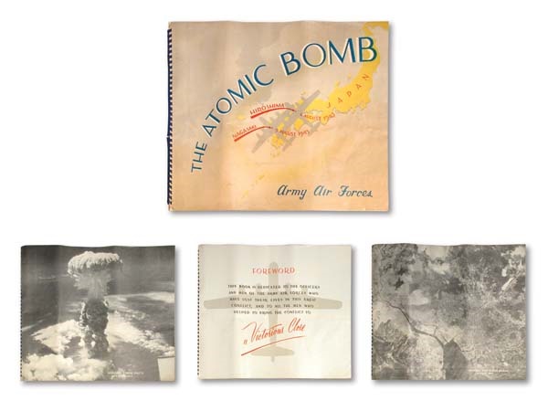 Political - 1945 Atomic Bomb Presentation Book