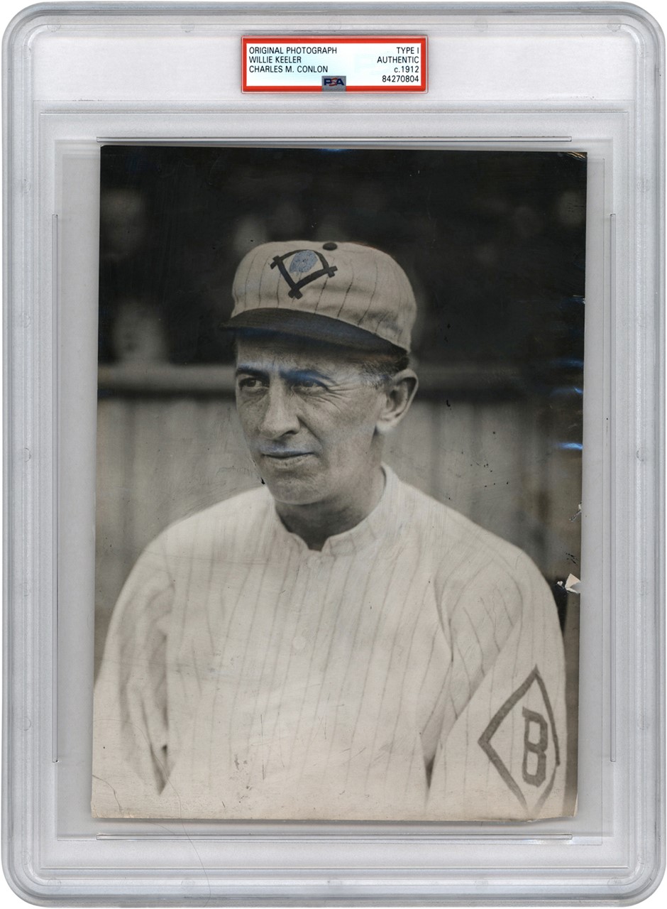 - Wee Willie Keeler Photograph by Charles Conlon (PSA Type I)