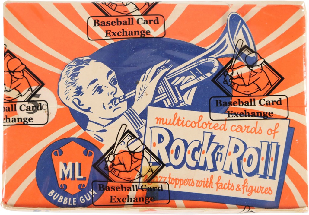 - 1959 Maple Leaf Gum Rock & Roll, Film & Pop Unopened Wax Box (BBCE)