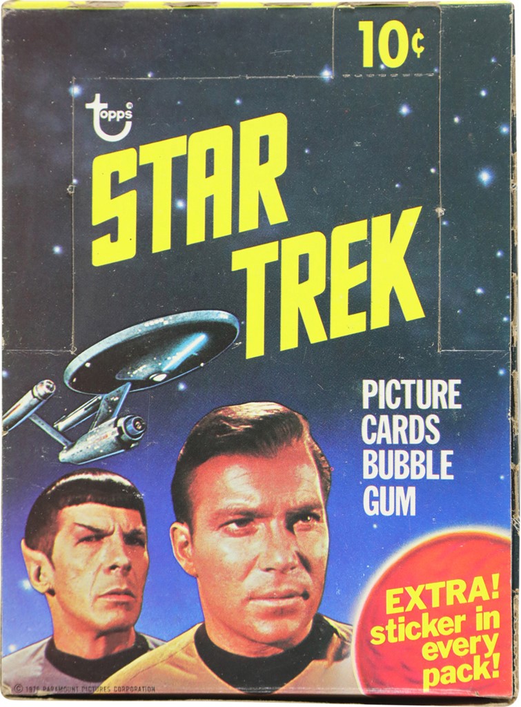 - 1976 Topps Star Trek Unopened Wax Box
